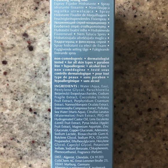 *SOLD*Algenist Splash Hydrating Setting Mist - Picture 2 of 3